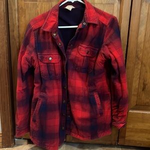 Flannel button up shirt